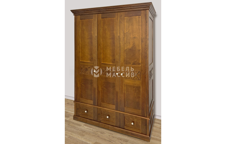 Шкаф Дубрава 3-х ств.